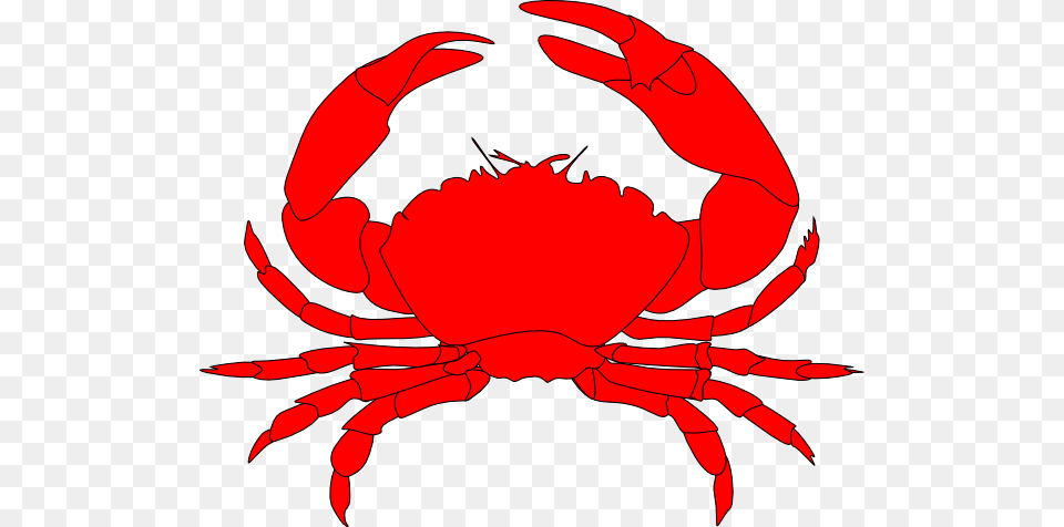 Today Clip Art Is Used Extensively In Both Personal, Animal, Crab, Food, Invertebrate Free Png