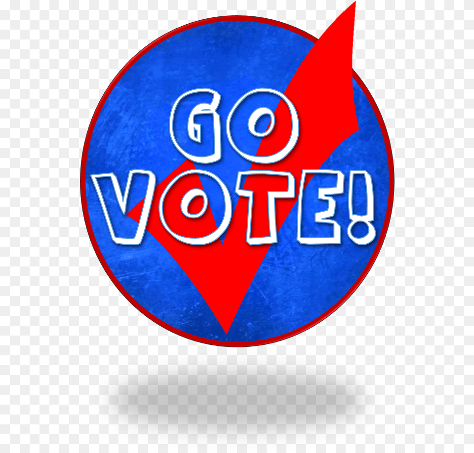 Today Is Election Day Go Vote Polls Are Open From Emblem, Logo, Symbol Png Image