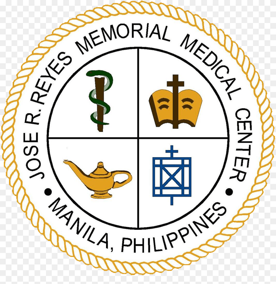 Today Jrrmmc Is One Of The Outstanding Hospitals In Jose Reyes Memorial Medical Center Logo, Badge, Symbol, Ball, Rugby Free Transparent Png
