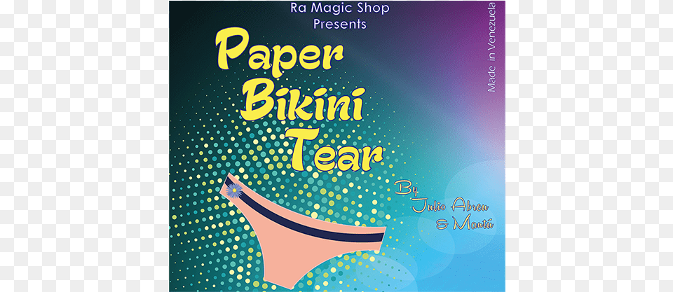 Today When You Order Quotbikini Tear By Ra El Mago And Bikini Tear By Ra El Mago And Mantu Trick, Advertisement, Poster, Clothing, Underwear Free Transparent Png