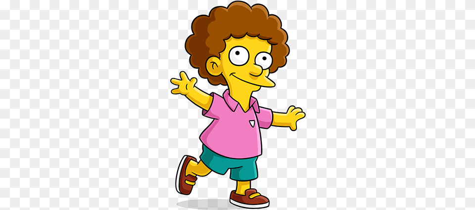 Todd Flanders Bart Simpson, Baby, Person, Cartoon, Face Free Transparent Png