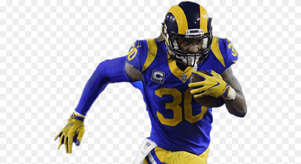 Todd Gurley High Quality Todd Gurley, Sport, Playing American Football, Person, Helmet Png Image