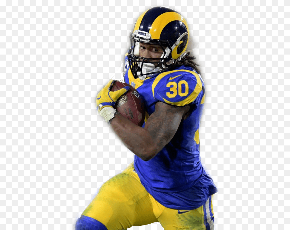 Todd Gurley Rams Nfl Nfl Pictures Of Football Players, Sport, Playing American Football, Person, Helmet Free Transparent Png