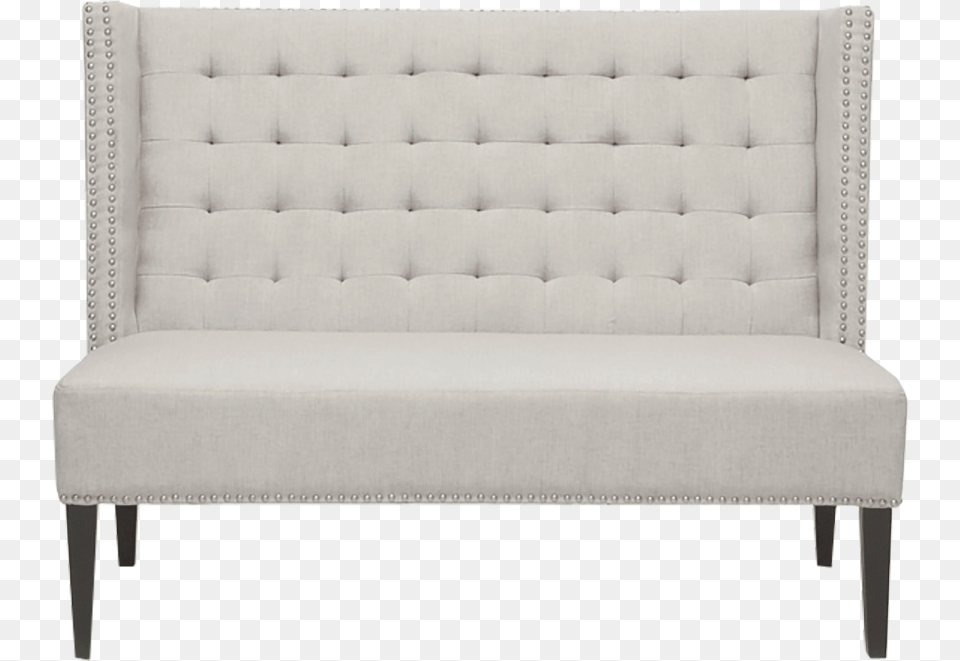 Todd Linen Banquette, Couch, Furniture, Cushion, Home Decor Png Image