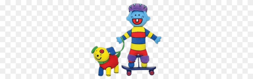 Todd On His Skateboard Plush Characters, Toy, Baby, Person Free Transparent Png