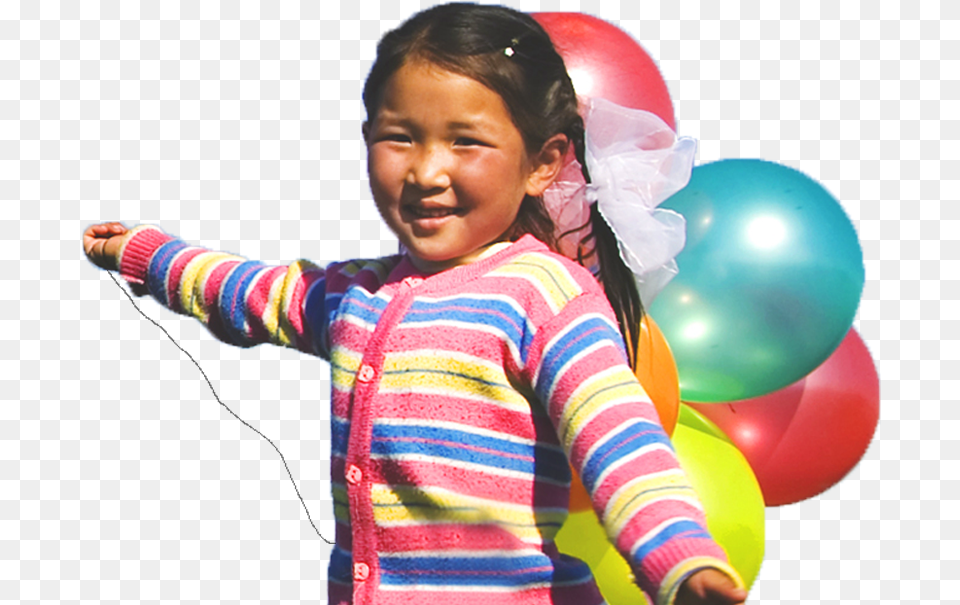 Toddler, Balloon, Person, Girl, Female Free Png