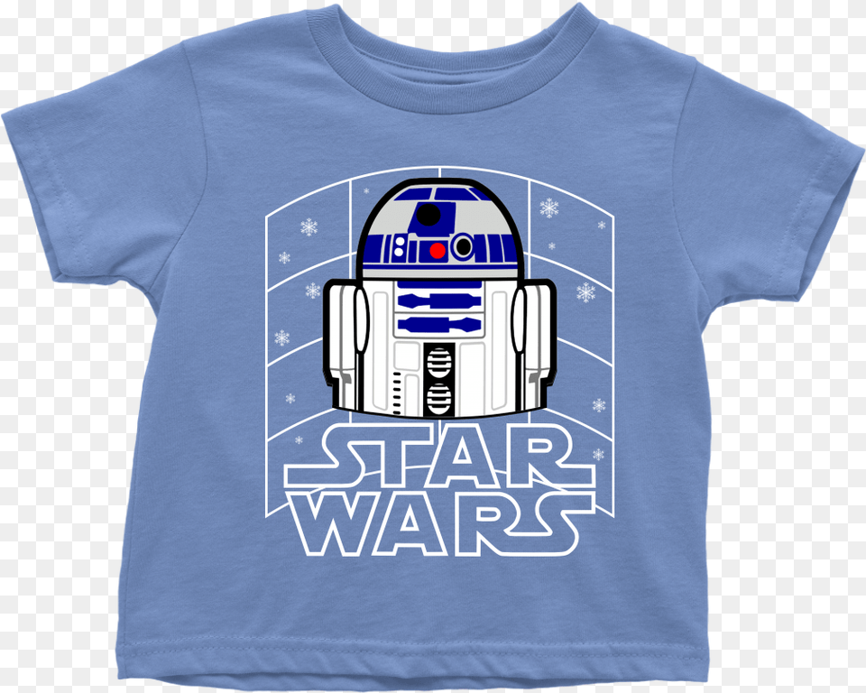Toddler Boys Star Wars R2d2 Droid T Shirt R2, Clothing, T-shirt, Railway, Train Free Png Download