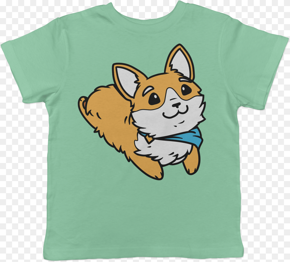 Toddler Shirt Bruce The Corgi, T-shirt, Clothing, Pet, Mammal Free Transparent Png