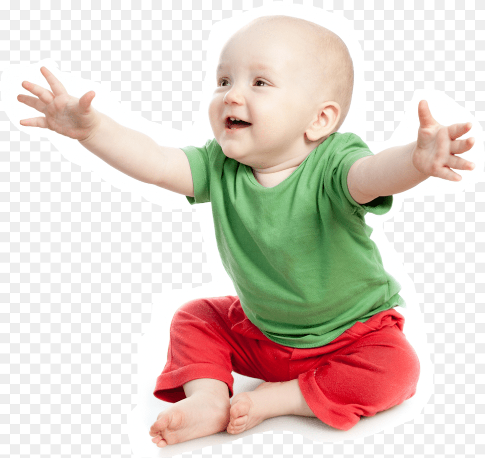 Toddlers Reaching, Baby, Body Part, Face, Finger Free Png Download