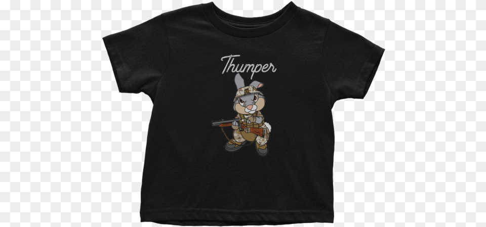 Toddlers Thumper, Clothing, T-shirt Free Transparent Png