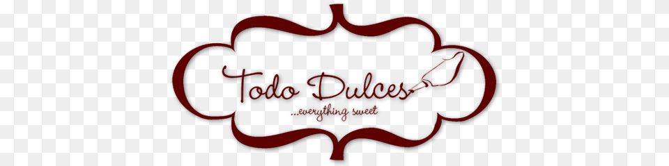 Todo Dulce, Text, Handwriting Png Image