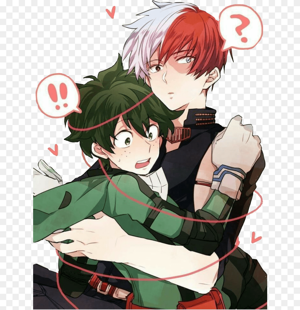 Tododeku Todeku Couple Couplegoals Deku Todoroki Tododeku My Hero Academia, Publication, Book, Comics, Person Free Png Download