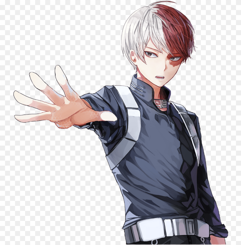 Todoroki Shoto Shouto Todorokishouto Todorokishoto Shouto Todoroki Wallpaper Phone, Publication, Book, Comics, Person Free Png Download