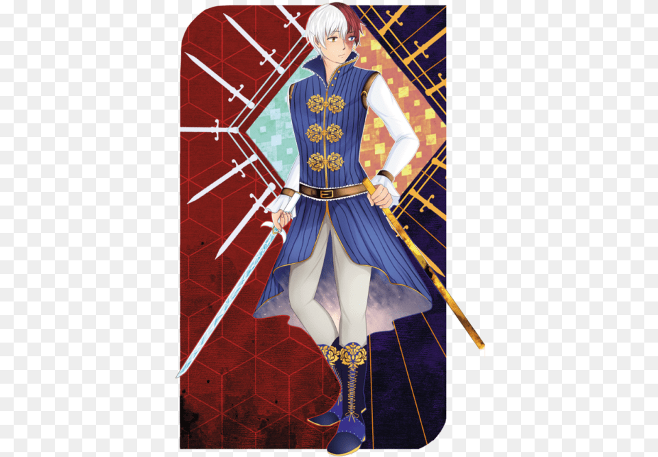 Todoroki Shouto The Hand Crusher 3rd Todoroki Shoto Fantasy Au, Book, Comics, Publication, Adult Png