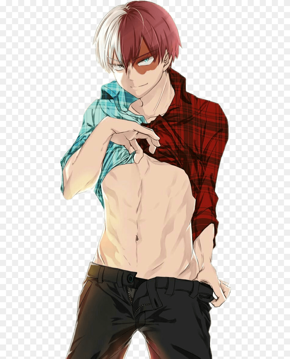 Todoroki Todorokishouto Shoto Shototodoroki Myhero Sexy My Hero Academia Boys, Adult, Publication, Person, Female Png Image