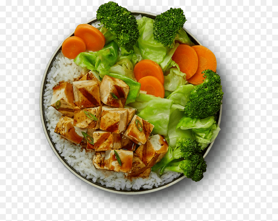 Tofu Veggie Bowl Tofu Bowl Waba Grill, Food, Food Presentation, Meal, Lunch Free Png