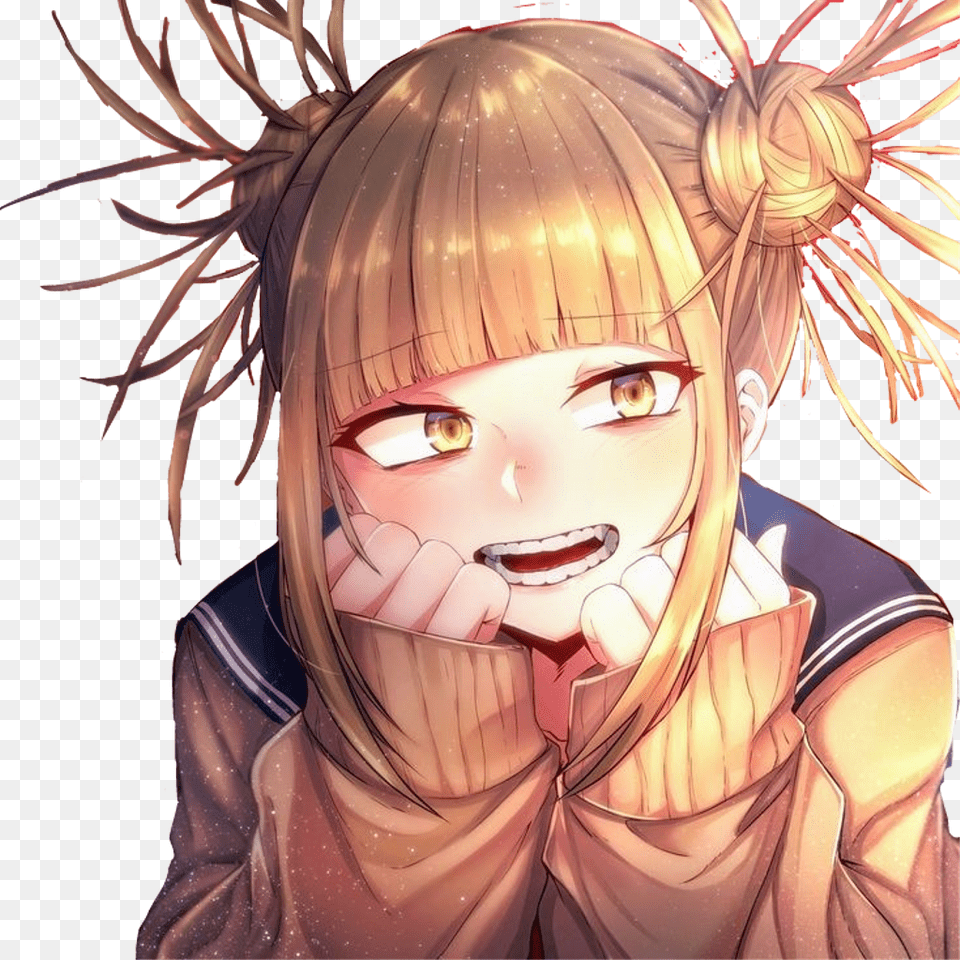 Toga Sticker My Hero Academia Smile, Adult, Anime, Female, Person Png Image