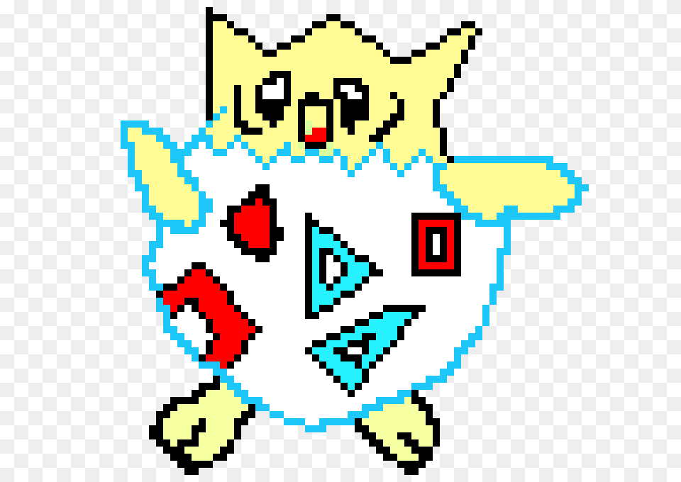 Togepi Pixel Art Pixel Art Maker, Qr Code Png Image