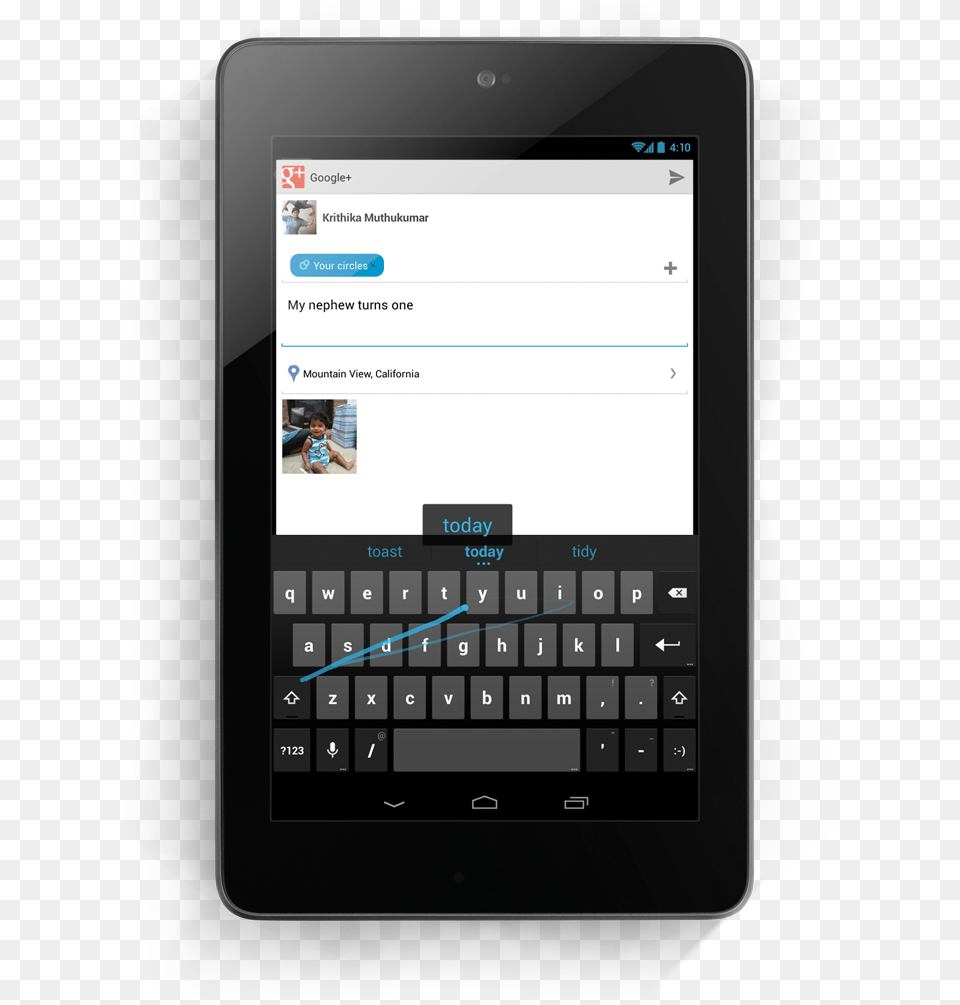 Together Android Keyboard Options Gesture, Computer, Electronics, Mobile Phone, Phone Free Png