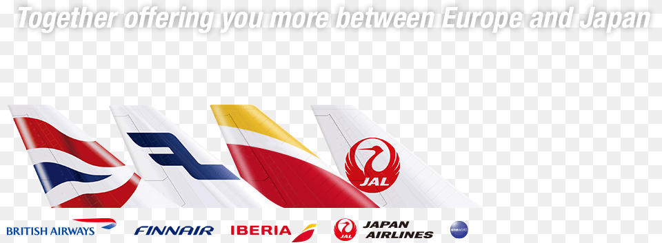 Together Offering You More Between Europe And Japan Japan Airlines, Logo, Aircraft, Airliner, Airplane Free Transparent Png