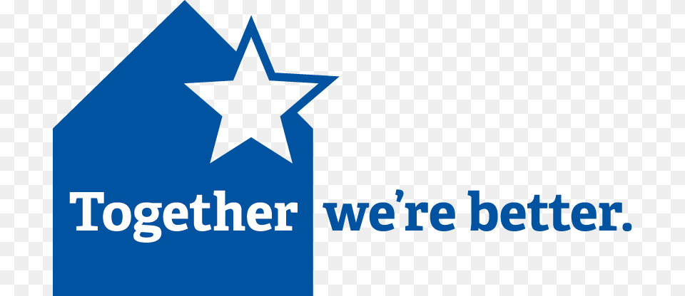 Together We Re Better Capital Farm Credit Logo, Star Symbol, Symbol Free Png Download