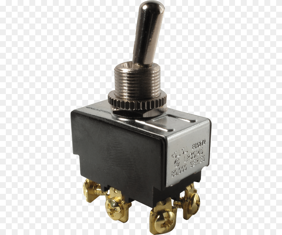 Toggle Dpdt On On Screw Terminals Image 3 Position Switch, Electrical Device Free Png Download