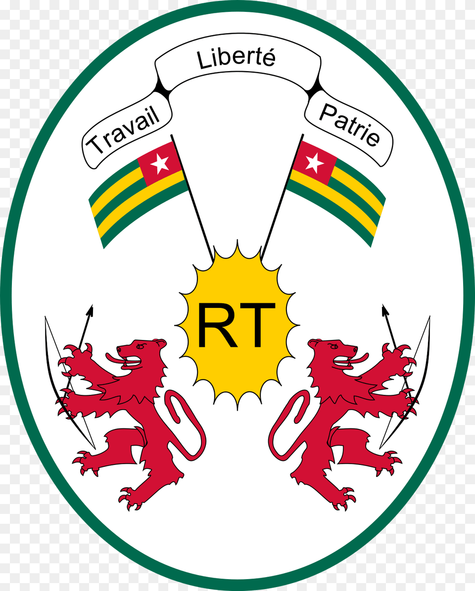 Togo Coat Of Arms, Logo, Symbol, People, Person Free Transparent Png