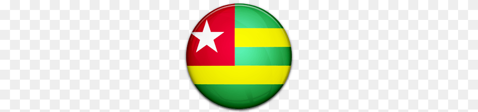 Togo Flag Icon, Ball, Football, Soccer, Soccer Ball Png