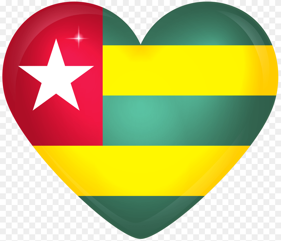 Togo Large Heart, Symbol Png Image