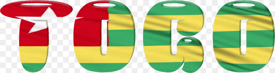 Togo Lettering With Flag Clipart, Nature, Outdoors, Sea, Water Png