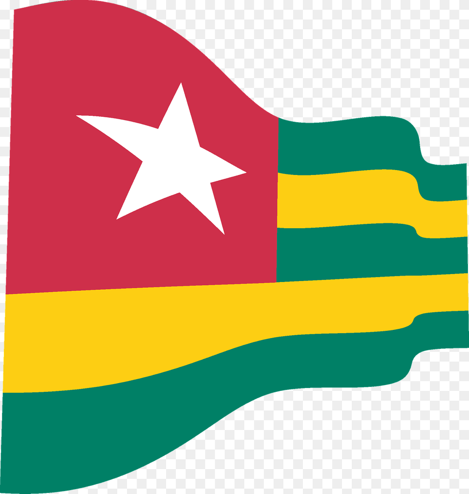 Togo Wavy Flag Clipart, Oars Free Transparent Png