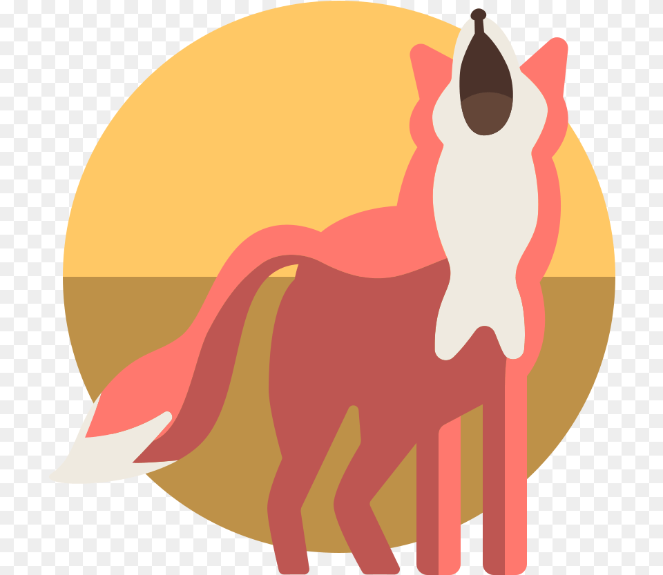 Toicon Pack Animal, Coyote, Mammal, Kangaroo Png Image