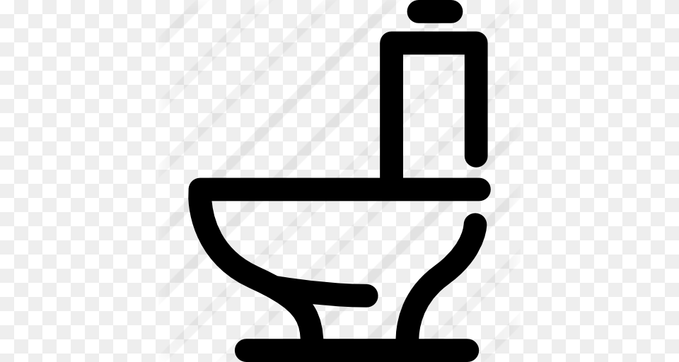 Toilet, Gray Free Png