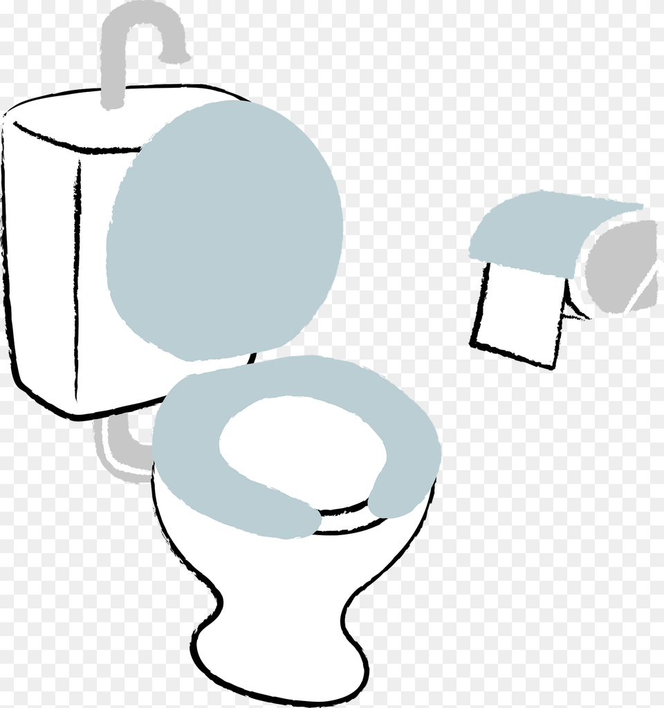 Toilet And Toilet Paper Clipart, Indoors, Bathroom, Room Free Png Download