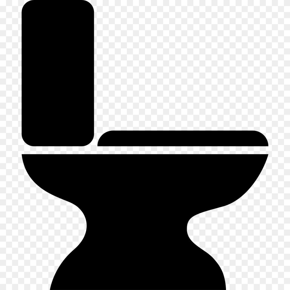 Toilet Black Clipart, Silhouette, Water, Cutlery Png