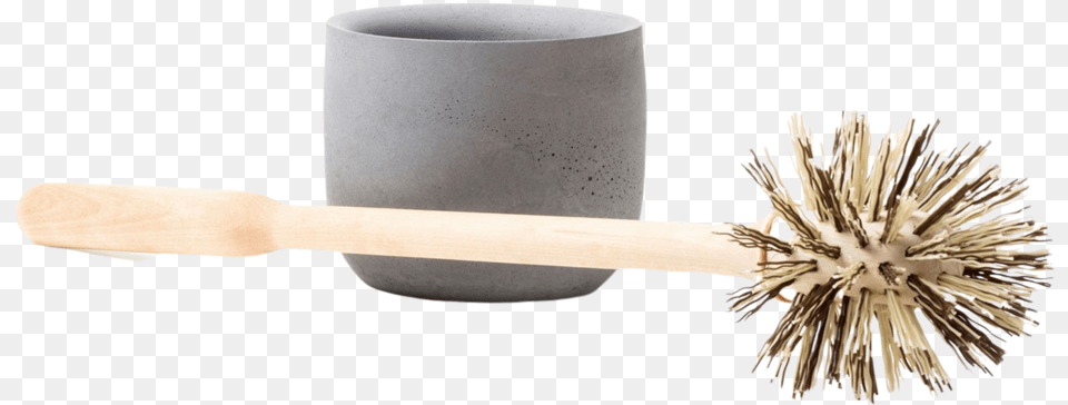 Toilet Brush With Concrete Base, Device, Tool, Blade, Dagger Png Image