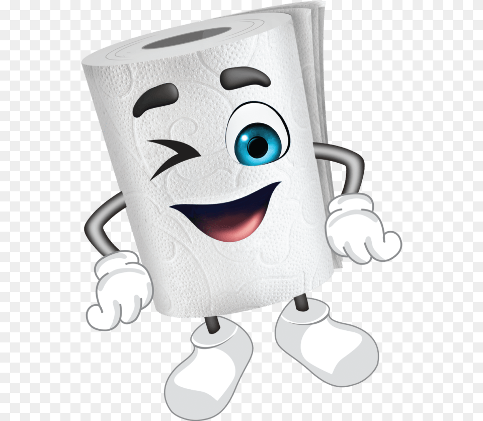 Toilet Cartoon, Paper, Towel, Paper Towel, Tissue Png Image