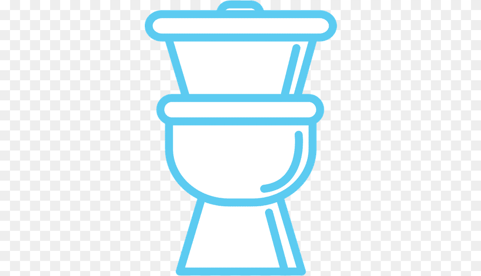 Toilet Ceramic Line Style Icon Canva Serveware, Indoors, Mailbox, Bathroom, Room Free Png Download