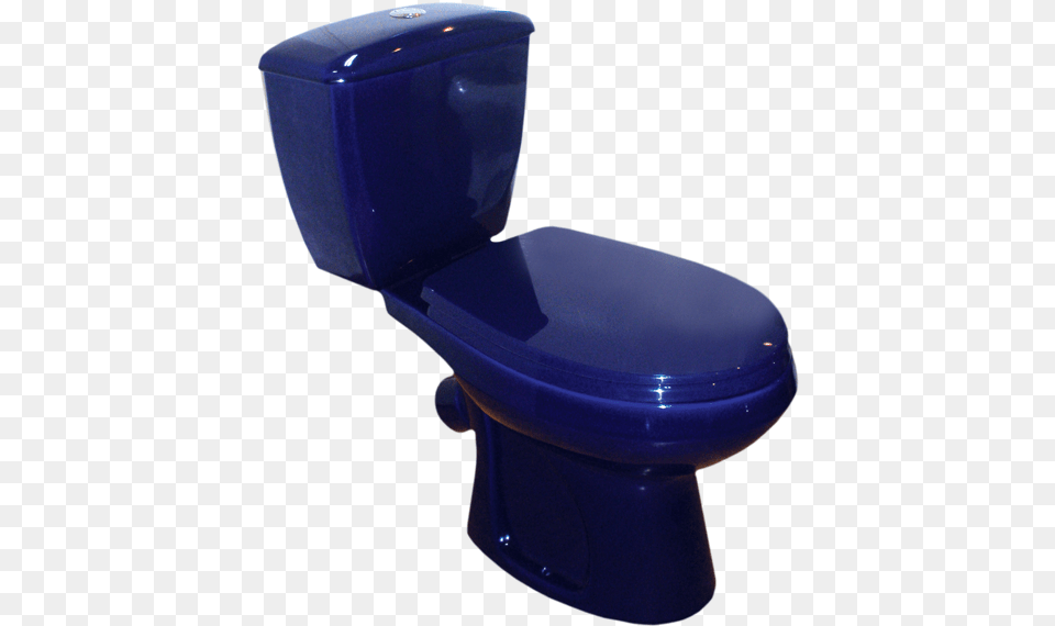 Toilet Dark Blue Toilet Bowl, Bathroom, Indoors, Room, Potty Png