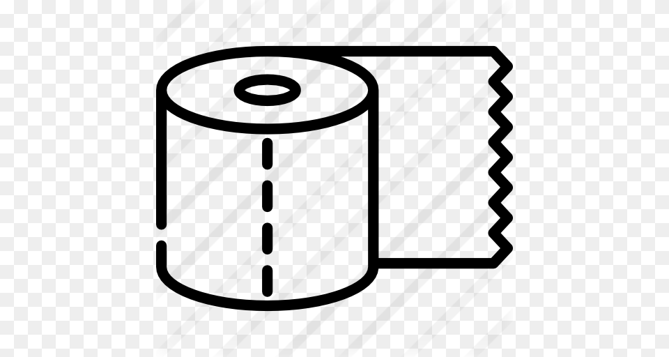 Toilet Paper, Gray Png