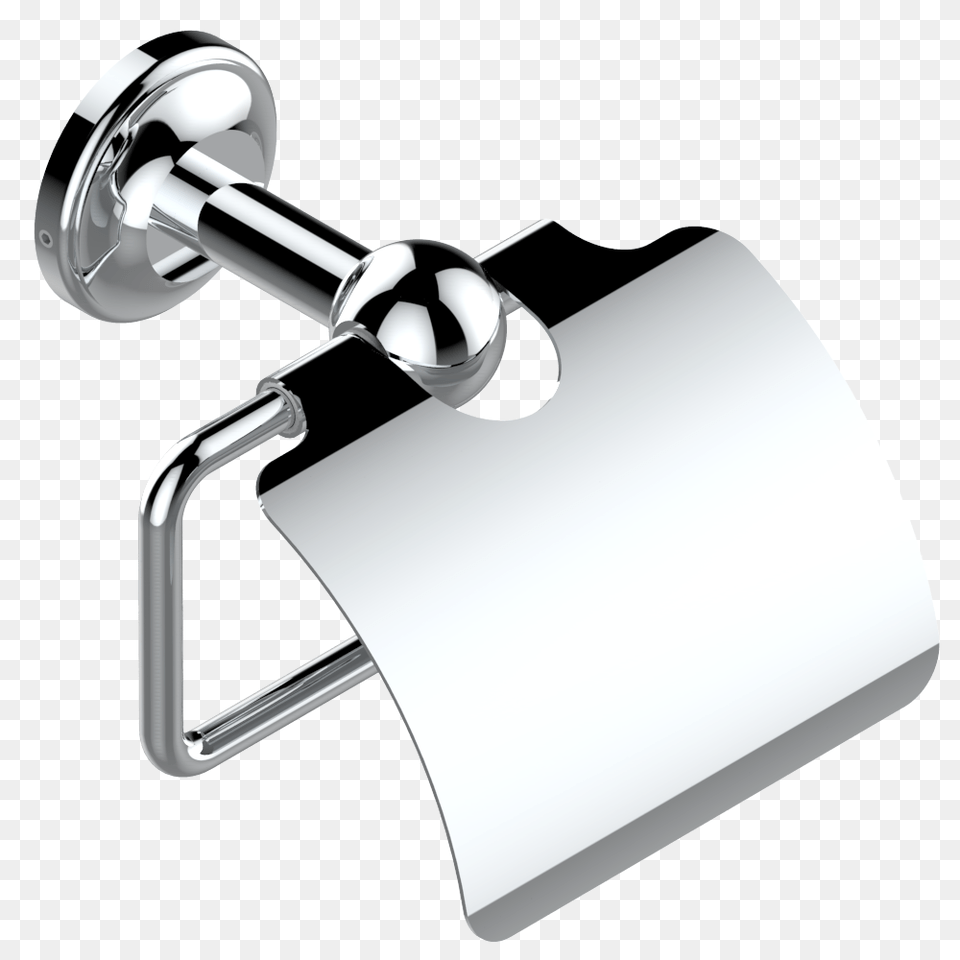 Toilet Paper Holder Single Mount With Cover, Bathroom, Indoors, Room, Shower Faucet Png Image