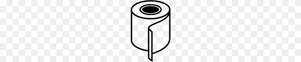 Toilet Paper Icons Noun Project, Gray Free Png