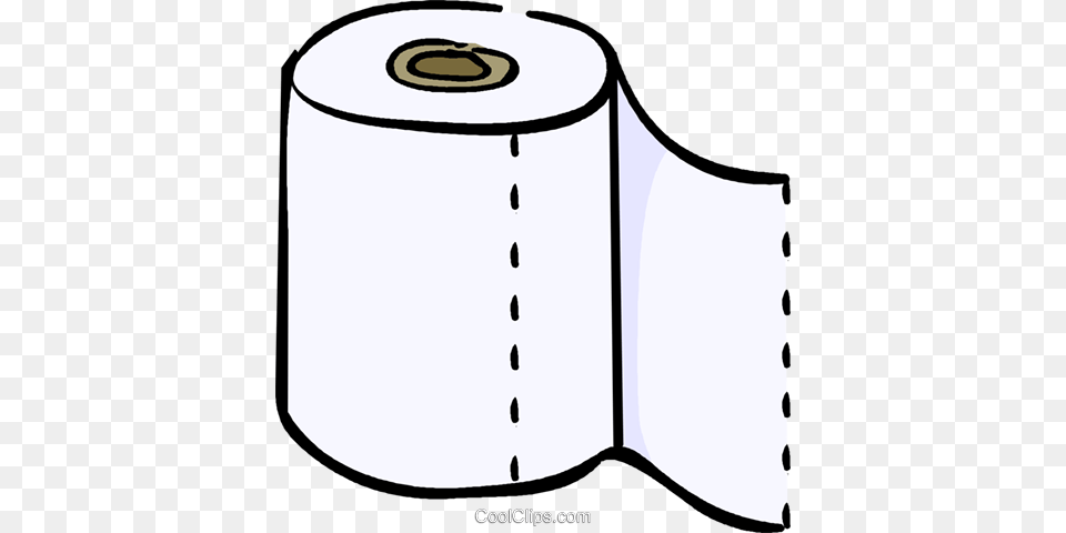 Toilet Paper Royalty Vector Clip Art Illustration, Towel, Paper Towel, Tissue, Toilet Paper Free Transparent Png