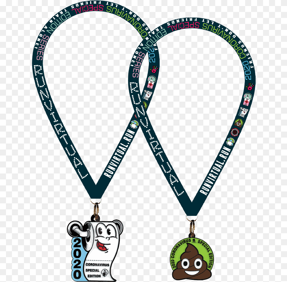 Toilet Paperpoop Emoji Special Edition Run Virtual Lovely, Accessories, Jewelry, Necklace Free Png