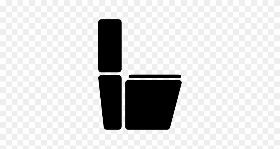 Toilet Pedestal Icon With And Vector Format For Free, Gray Png Image
