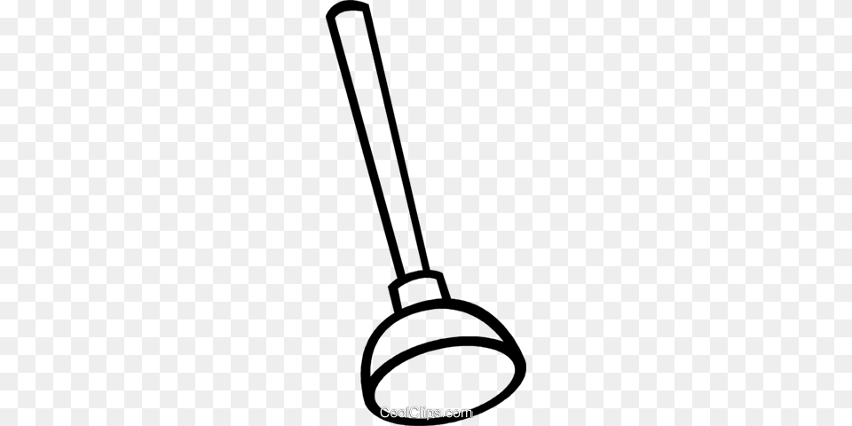 Toilet Plunger Royalty Vector Clip Art Illustration, Lighting, Smoke Pipe, Magnifying Png