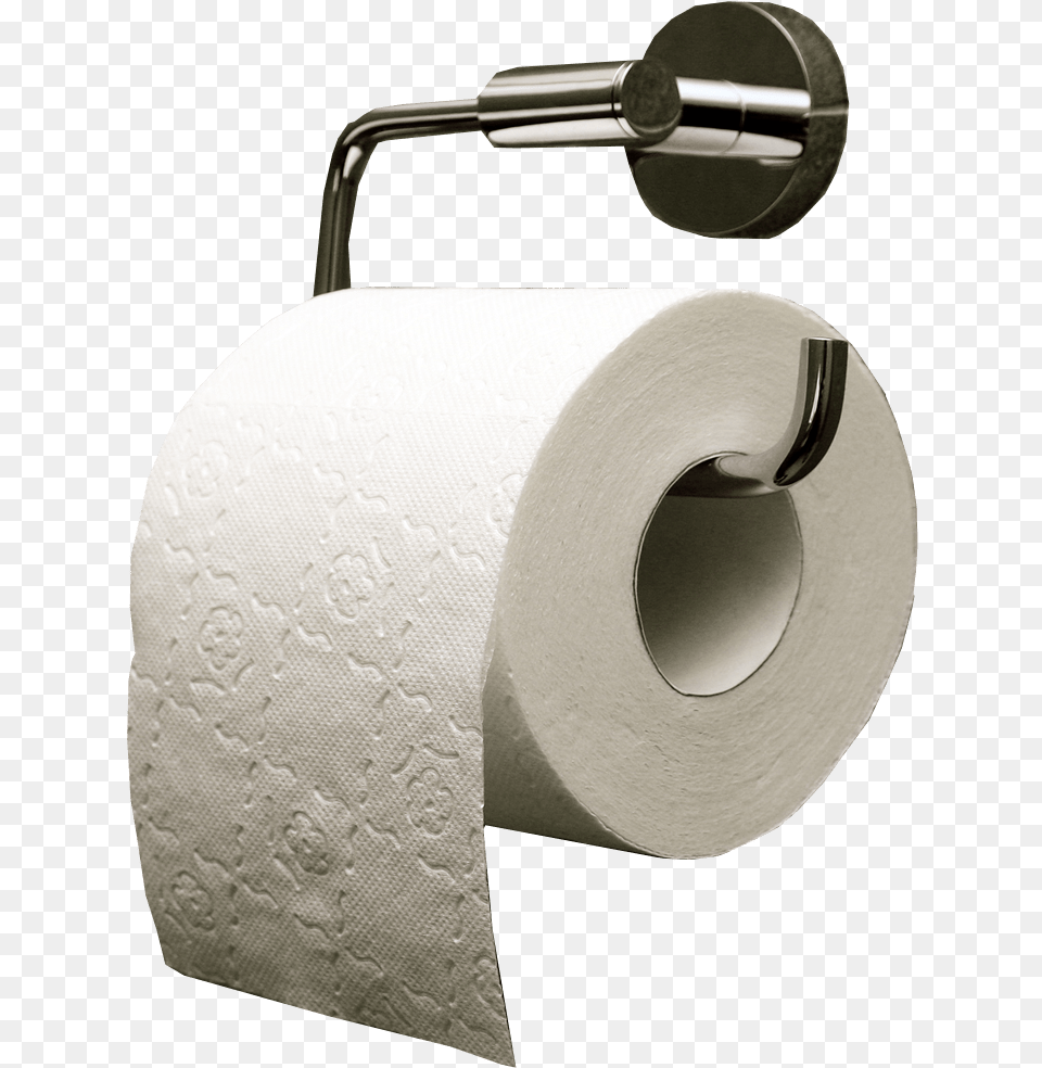 Toilet Roll On Holder Transparent Paper, Paper Towel, Tissue, Toilet Paper Png Image