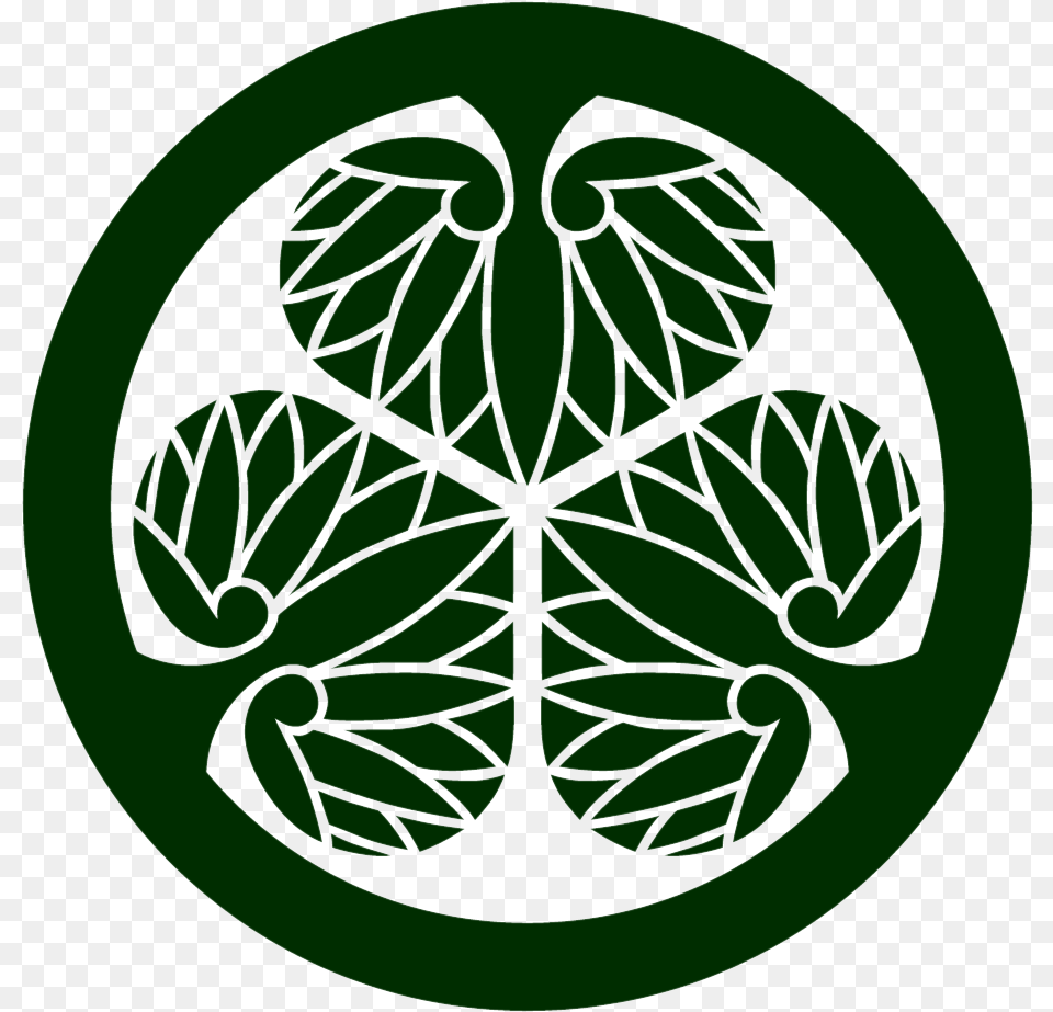 Tokugawa Symbol, Green, Leaf, Plant Free Transparent Png
