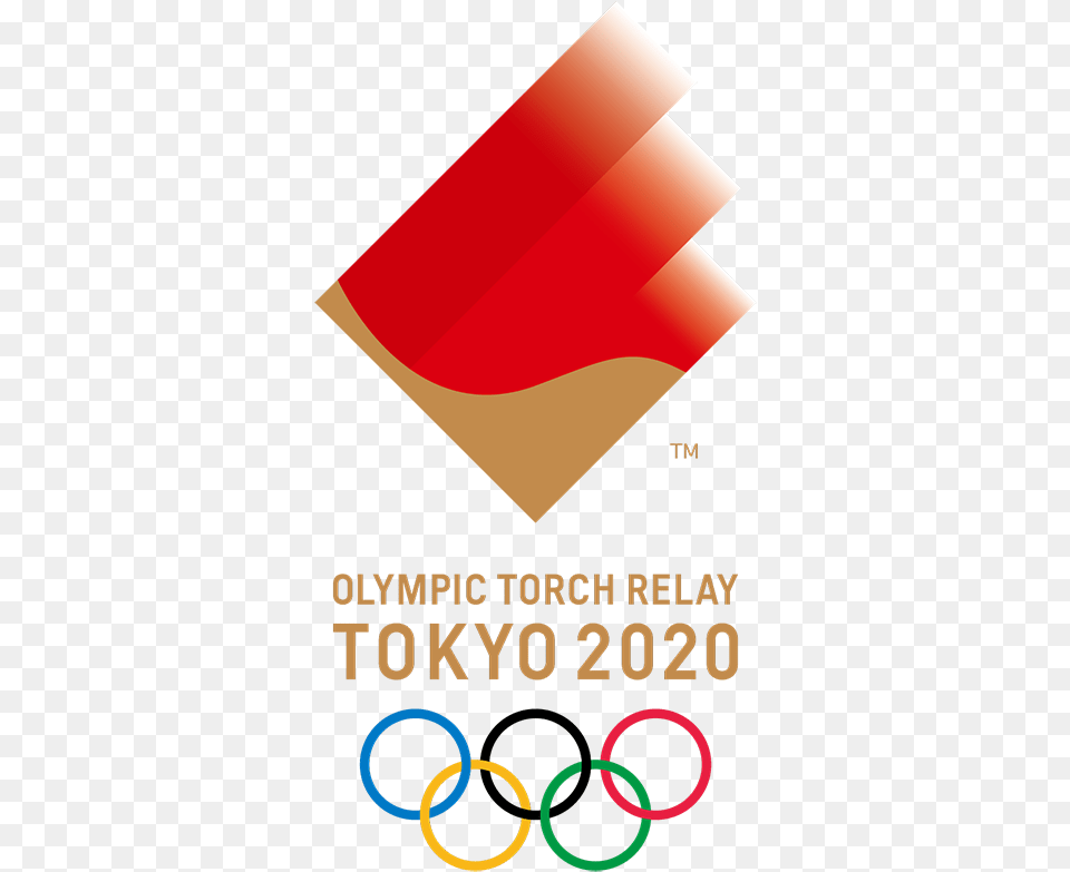 Tokyo 2020 Olympic Torch Emblem, Book, Publication, Advertisement, Poster Free Png