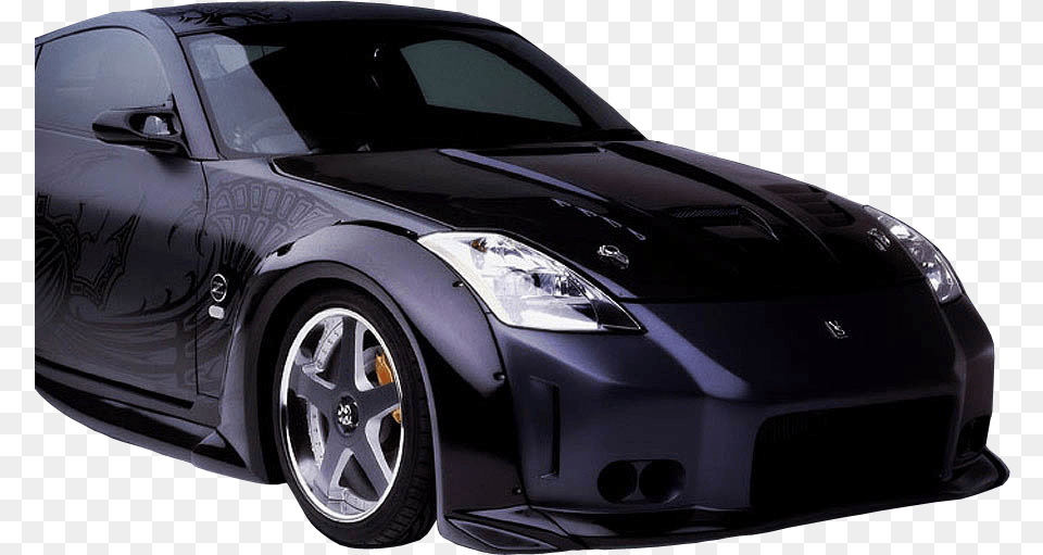 Tokyo Drift Black Car Psd Official Psds Nissan Fast And Furious Tokyo Drift, Alloy Wheel, Vehicle, Transportation, Tire Png Image